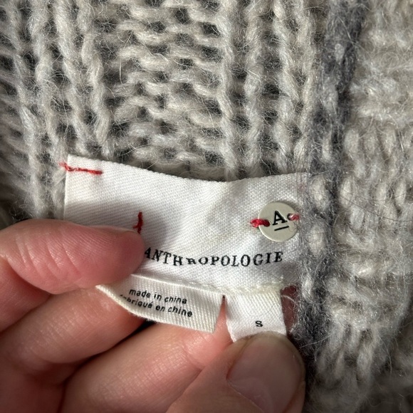 Anthropologie | oversized | cozy | variegated | sweater | s - Picture 9 of 12